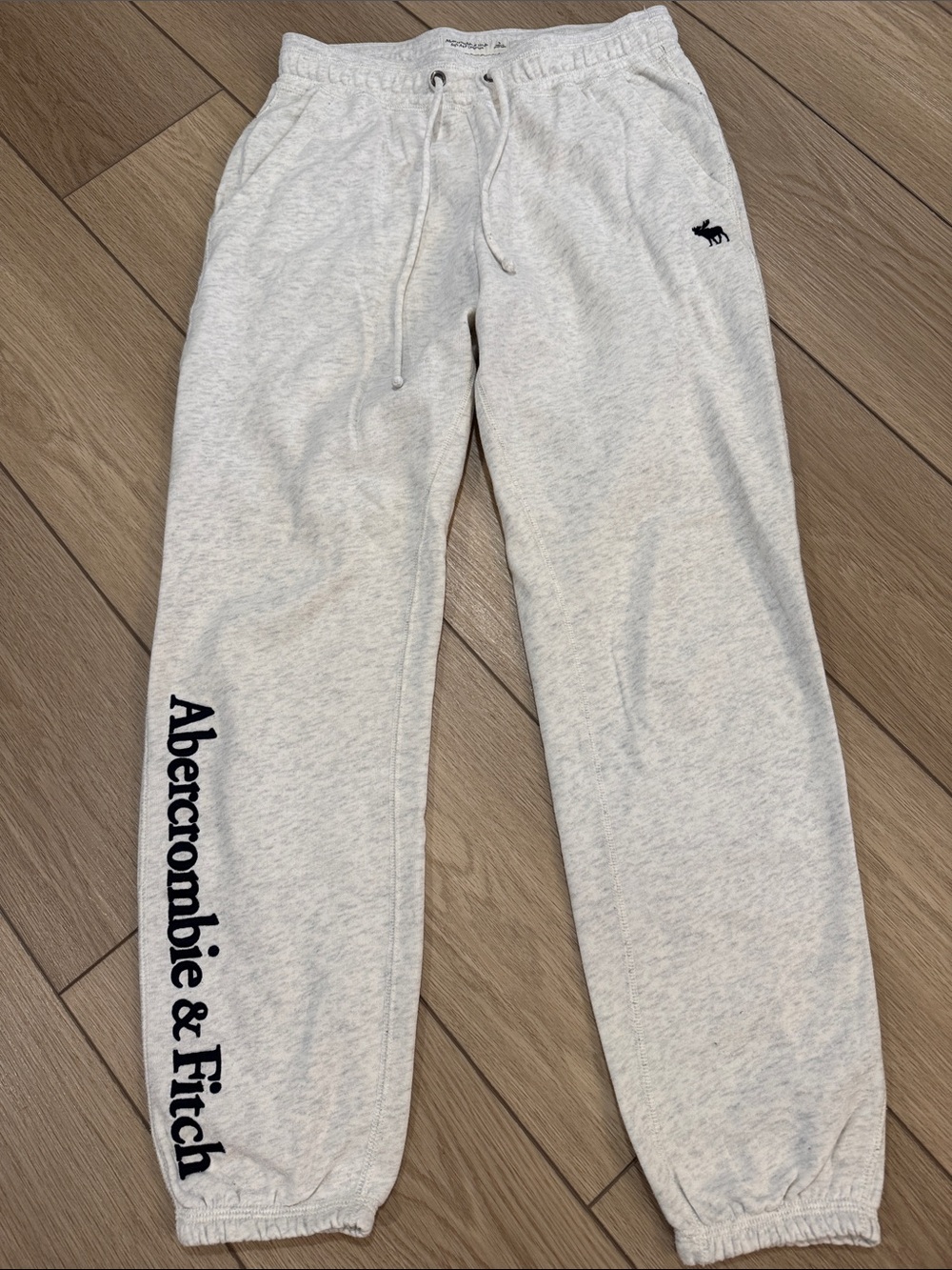 Abercrombie & Fitch Y2K Spellout Sweatpants Sz S Soft AF Collection loungewear